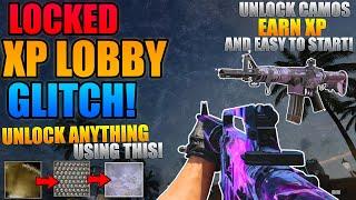 Cold War Glitches: TRUE LOCKED XP LOBBY GLITCH! UNLOCK CAMOS, XP, & CHALLENGES! EVERYTHING STICKS!