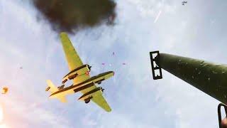 BAZOOKA vs PLANE The Sequel #shorts (Battlefield 5)