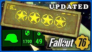 Fallout 76 PTS: BREAKING 4 ⭐⭐⭐⭐ Star Legendary Updated!