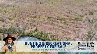 298 Acres of Unrestricted Hunting/Recreational Land for Sale in McMinnville, TN