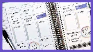 Plan With Me | Pen Only (Almost) | Erin Condren Vertical Neutral Planner