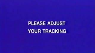 Adjust Your Tracking VHS Title Screen