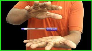 पेन को हवा में उड़ाने वाला जादू सीखें - Pen Levitation Magic Trick Revealed | Ft. Hindi Magic Tricks