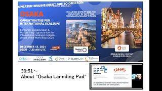 Online event "Connecting Dubai to Osaka"