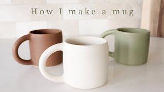 Making a ceramic mug | The entire pottery process