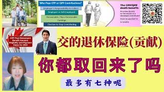 你知道吗？大家缴交的退休保险贡献额，实际保障了我们四大项7小项的福利金呢，该取的别遗漏哈。  video1789563536