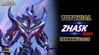 TUTORIAL CARA PAKAI ZHASK REVAMP TERBARU MOBILE LEGENDS 2024 #MLBBIDCreator