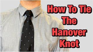 Learn How to Tie a Tie With Me! How to Tie the Hanover Knot! #shorts #tieatie #howto