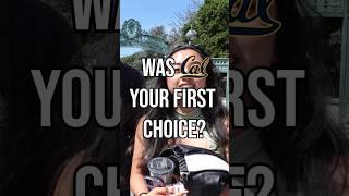 Asking Cal students if Berkeley was their first-choice #ucberkeley #cal #college #collegedecisions