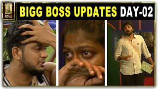 BIGG BOSS UPDATES DAY-02 | Manobala"s Wastepaper