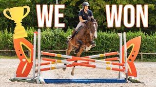 SHOW DAY RIDING A NEW HORSE | An Unexpected WIN