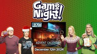 GameNight! 24 Days of Christmas Day 12 - Exit: The Game Advent Calendar The Silent Storm