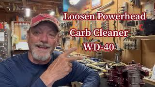 T-Mike Trick How to Loosen Powerhead Vintage Outboards #out boards #boatmotor