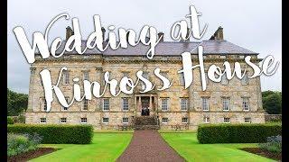 Super Glam Wedding Reception at Kinross House, Scotland