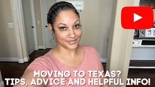 Moving to Texas? Watch this Video! #MovingtoTexas #Advice #Tips