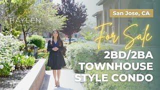 2bd2ba Townhouse Style Condo in North San Jose