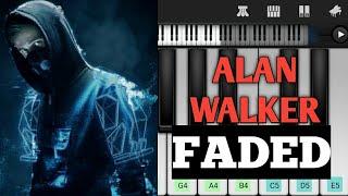 Alan Walker _ Faded _ Piano Tutorial _ Perfect Piano _ SJ Piano Master