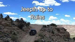 Jeep Ride Up Mesa To See Ruins.