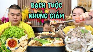 Bạch Tuộc Nhúng Giấm Nóng Hổi Vừa Thổi Vừa Ăn Ngon Nhức N.ách | Thằng Mập Food | Tập 732