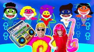 Canción de Bebé Disco Shark | Canciones Infantiles con Anuta Kids Channel en Español