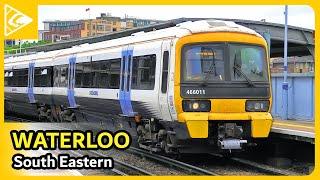 Trains at London Waterloo East (SEML) 02/07/2024