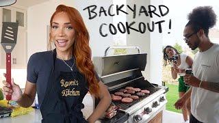 Spend the Day with Us | Backyard Cookout!