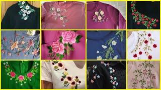 50+ latest designer style hand embroidery designs for clothes / best clothing ideas