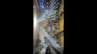 Super beam 275 moving head light in bluesealighting showroom Do you want to try???!!!!