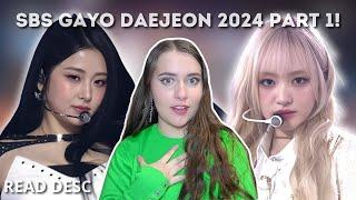 Let's Go! | SBS Gayo Daejeon 2024 REACTION Part 1 (Collab, NMIXX, BND, ZB1, IVE, LSF) (READ DESC)