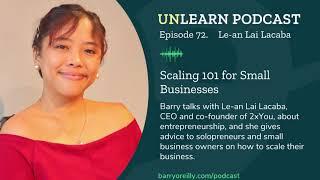 Scaling 101 for Small Businesses with Le-an Lai Lacaba