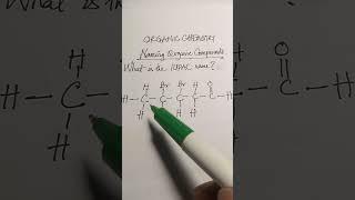 IUPAC Naming.  What's the name? #Learnchemistry