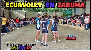 EX GLORIAS en ZARUMA ECUAVOLEY  ≛Las Vivis vs CUTO≛ FULL ACCIÓN | EL ORO