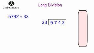 Long Division - Corbettmaths