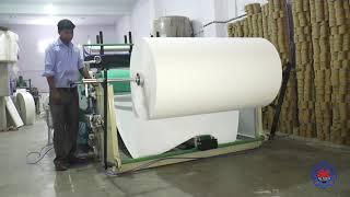 AUTOMATIC TOILET ROLL MACHINE WITH CORELESS ATTACHMENT