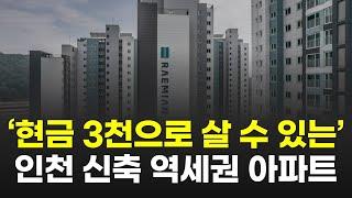 인천 신축 아파트 너무 싸졌네요.. 내돈 3천만원으로 살 수 있는 수도권 역세권 아파트 4곳 / 검단신도시 부평 검암 서창지구 주안역 부동산