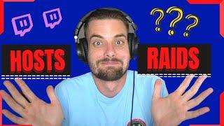 Difference Between Hosts and Raids on Twitch