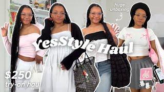 $250 YesStyle try-on haul : cute, trendy, aesthetic summer clothes, miffy items + korean skincare