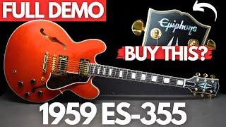 Epiphone 1959 ES-355 FULL DEMO