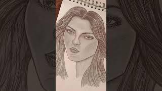 realistic sketch for the beginners #goldenhoursong #viral #trending #creative art #shorts