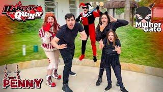 A HARLEY QUINN ATACOU A PENNY E A MULHER GATO POR CIÚMES DA SUA FILHA HARLEYZINHA !!!