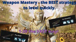 New World Weapon Mastery. FASTEST level 20 ALL weapons.