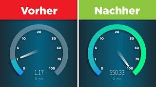 5 einfache Tipps, die dein INTERNET 2x SCHNELLER machen