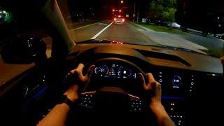 2023 Volkswagen Taos SEL 4Motion - POV Long Term Review and Night Drive (3D Binaural Audio)