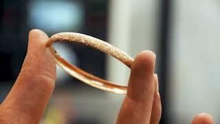 gold bangles مراحل ساخت النگو طلا (مات ضربه)