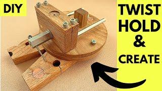 The only Tool You Will Ever Need! – My Easy Vise Hack for Flawless Engraving! #woodworking #diytools