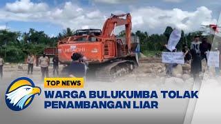 Hentikan Aktivitas Tambang Ilegal, Warga Tahan Excavator