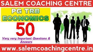 PGTRB ECONOMICS UNIT - 1| TRB ECONOMICS STUDY MATERIALS - 1 TNPSC TRB TET  @SALEM COACHING CENTRE