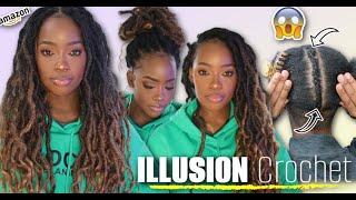 I Randomly Found These Goddess Locs on Amazon Yall! | Individual ILLUSION Crochet | MARY K. BELLA