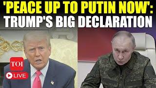 Trump LIVE | 'Peace Is Up To Russia Now': Trump's Huge Claim Amid Putin's Surprise Kursk Visit