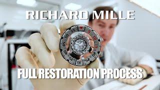 Watch This Richard Mille Go from Ruined to Pristine || Our Restoration Process